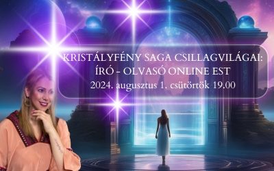 KRISTÁLYFÉNY SAGA CSILLAGVILÁGAI: ÍRÓ-OLVASÓ ONLINE EST