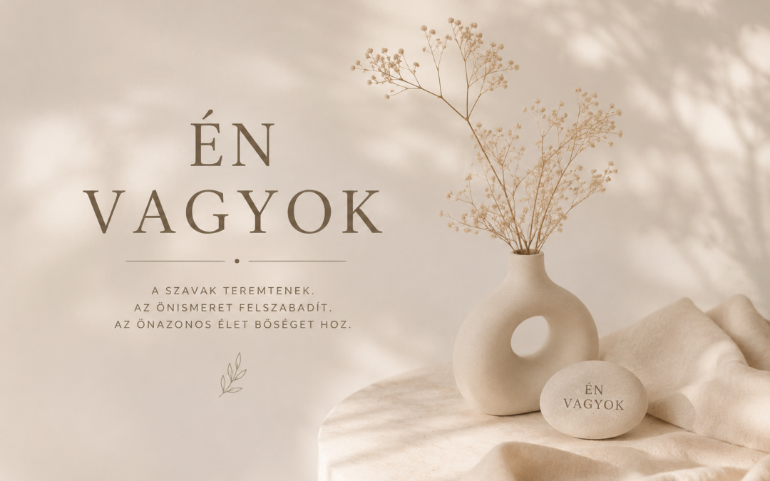 „ÉN VAGYOK” – A TEREMTŐ SZAVAK EREJE ÉS AZ ÖNAZONOS ÉLET TITKA